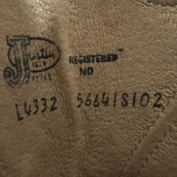 Justin L4332 Women's size 7 B Western Cowgirl Damiana Leather Snipped Toe Boots - Picture 4 of 16